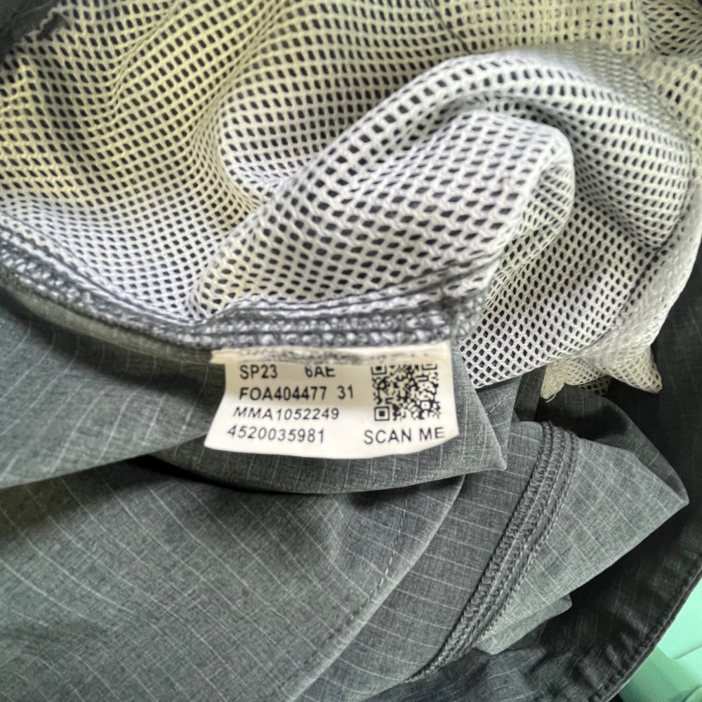 Oakley Shorts Mens 31 Gray Hydrolix Regular Fit Grid Pattern FOA404477 - Picture 8 of 8